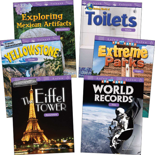 Measurement & Data: Grades 4-5 (6-Book Set) by Multiple Authors, 9781643358024