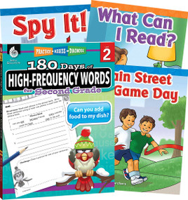 Learn-at-Home: High-Frequency Words Bundle Grade 2: 4-Book Set by Multiple Authors, 9781644912287