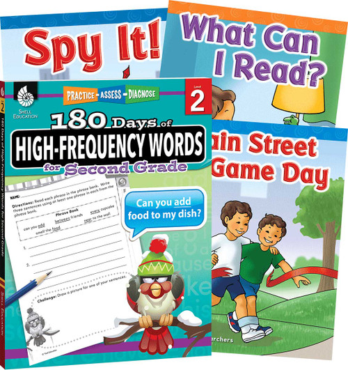 Learn-at-Home: High-Frequency Words Bundle Grade 2: 4-Book Set by Multiple Authors, 9781644912287
