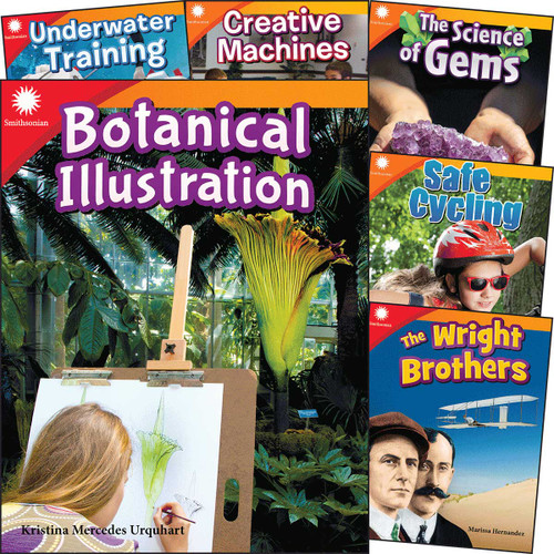 Smithsonian Informational Text: Fun in Action Grades 2-3: 6-Book Set by Multiple Authors, 9781644912393