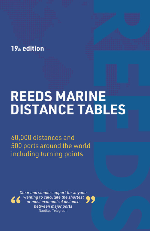 Reeds Marine Distance Tables 19th edition by Kendall Carter, 9781399421171