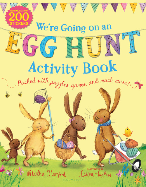 We're Going on an Egg Hunt Activity Book (The Bunnies of Hoppity Hill) by Martha Mumford, Laura Hughes, 9781547619412