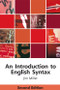 An Introduction to English Syntax by Jim Miller, 9780748633616