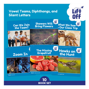 Phonic Books Lift Off Readers Vowel Teams, Diphthongs, and Silent Letters by Phonic Books, 9798217134731