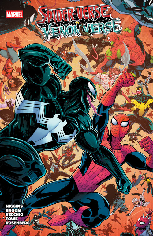 Spider-Verse Vs. Venomverse by Kyle Higgins, Mat Groom, Luciano Vecchio, Jim Towe, Luciano Vecchio, 9781302961558