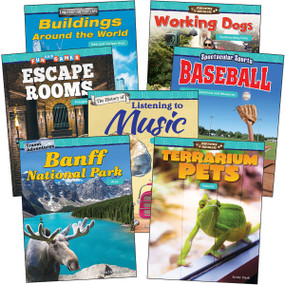 Measurement & Data Grade 6: 7-Book Set by Multiple Authors, 9780743919647