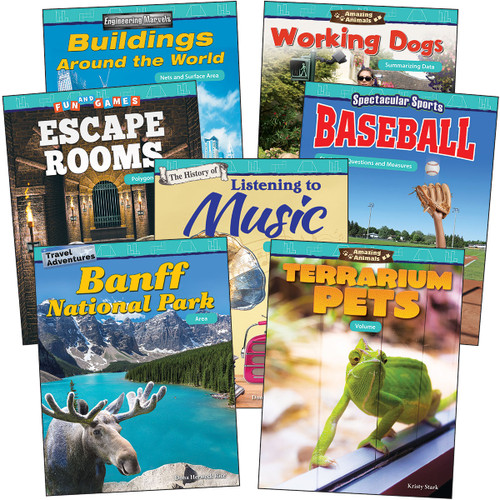 Measurement & Data Grade 6: 7-Book Set by Multiple Authors, 9780743919647