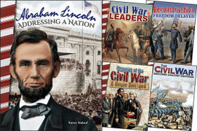 Civil War & Reconstruction Grades 4+: 5-Book Set by Multiple Authors, Michelle Ablard, Torrey Maloof, Wendy Conklin, 9780743973786