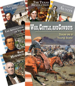 Early Texas History 6-Book Set by Multiple Authors, 9781480748798
