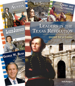 Leaders in Texas History 8-Book Set by Multiple Authors, 9781493808410