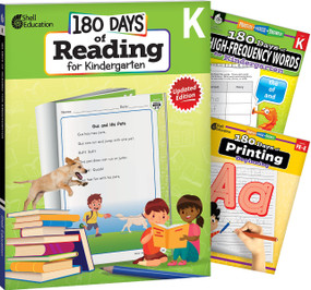 180 Days™: Reading, High-Frequency Words, & Printing Grade K: 3-Book Set (Practice, Assess, Diagnose) by Multiple Authors, Jessica Hathaway, Shell Education, Chandra C. Prough, Shell Education, Shell Education, Shell Education, Jesse Hathaway, Chandra Prough, Chandra Prough, Chandra Prough, Chandra Prough, Shell Education, Chandra Prough, Chandra Prough, Chandra Prough, 9798765967706