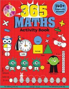 365 Maths Activity Book For Kids: Age 5+ (140+ Pages with Answers) by Wonder House Books, 9789354403033