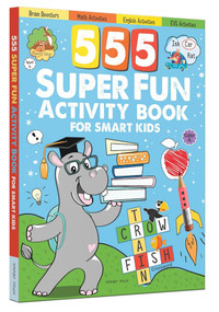 555 SUPER FUN Activity Book for Smart Kids by Wonder House Books, 9789354406645
