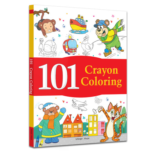 101 Crayon Coloring by Wonder House Books, 9789389178463