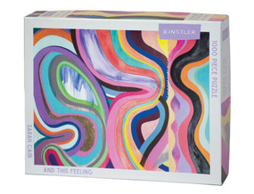 and this feeling (1000 piece puzzle) by Sarah Cain, 9781959407140