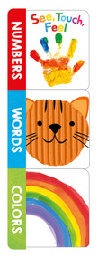 See, Touch, Feel Words, Numbers, Colors (Chunky Set) (With 3 mini board books) by Priddy Books, 9781684495986