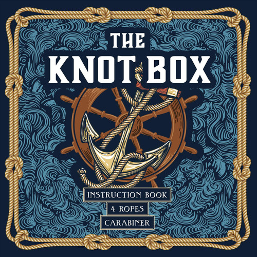 The Knot Box (Instruction Book, 4 Ropes, Carabiner) by Editors of Chartwell Books, 9780785847809