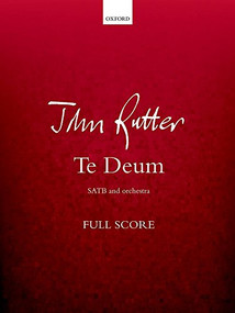 Te Deum by John Rutter, 9780193514201