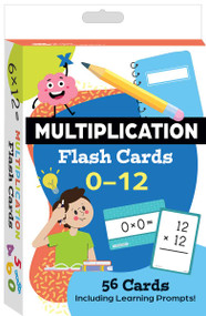Multiplication Flash Cards Deck by Teacher Created Materials, 9798330908288