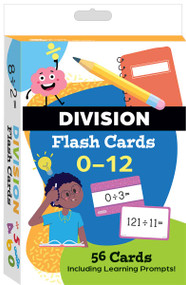 Division Flash Cards Deck by Teacher Created Materials, 9798330908295