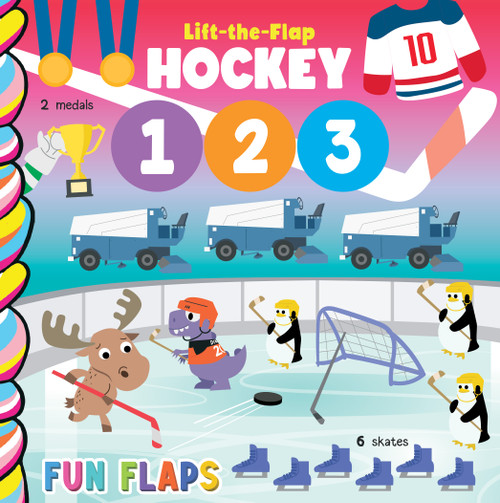 Hockey 123 by Taffy Tales, 9781738998012