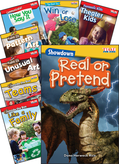 TIME FOR KIDS Social Studies/Language Arts Grades K-1, 8-Book Set by Multiple Authors, 9781493887910