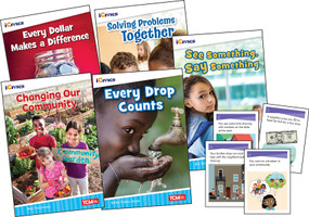 iCivics Grade 2: Community & Social Awareness 5-Book Set + Game Cards by Multiple Authors, 9781087668277