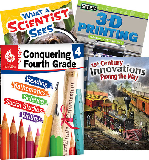 Conquering Fourth Grade, 4-Book Set by Multiple Authors, 9781493887897