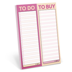To Do To Buy Perforated Pad (Second Edition) by Knock Knock, 9781683495086