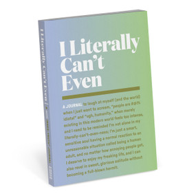 Literally Can't Even Mini Inner-Truth Journal (Pastel Version) by Knock Knock, 9781683495338