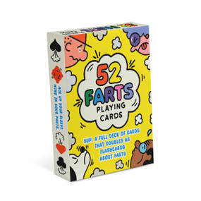 52 Farts Playing Cards (Yup, A Full Deck of Cards That Doubles As Flashcards About Farts) by Knock Knock Kids, Knock Knock, 9781683495345