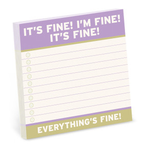 It's Fine Real Big Stickies by Knock Knock, 9781683495543