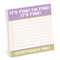 It's Fine Real Big Stickies by Knock Knock, 9781683495543