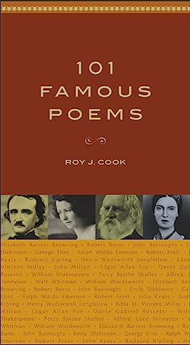 101 Famous Poems by Roy J. Cook, 9780071419307