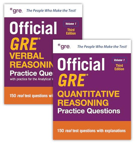 Official GRE Value Combo, Third Edition by Educational Testing Service, 9781264530038