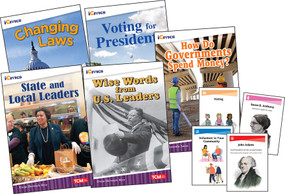iCivics Grade 4: Leadership & Responsibility 5-Book Set + Game Cards by Multiple Authors, 9781087668321