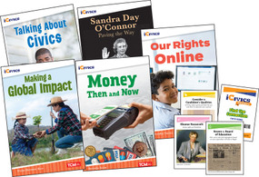 iCivics Grade 5: Community & Social Awareness 5-Book Set + Game Cards by Multiple Authors, 9781087668338