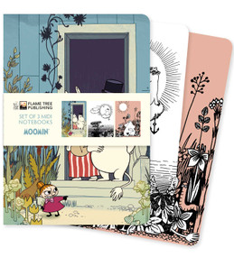 Moomin Set of 3 Midi Notebooks by Flame Tree Studio, 9781839647581