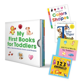 My First Books for Toddlers Box Set (ABCs, 123s, First Words, Colors and Shapes) by Rockridge Press, 9781638788690