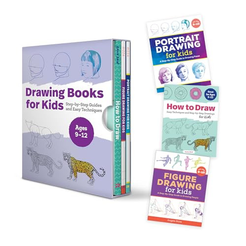Drawing Books for Kids Box Set (Step-by-Step Guides and Easy Techniques) by Rockridge Press, 9781638788775