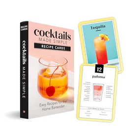 Cocktails Made Simple Recipe Cards (Easy Recipes for the Home Bartender) by Rockridge Press, 9798886082715