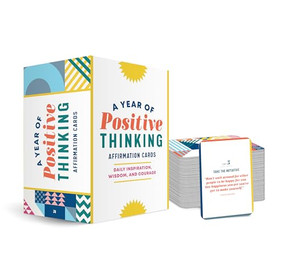 A Year of Positive Thinking Affirmation Cards (Daily Inspiration, Wisdom, and Courage) by Rockridge Press, 9798886501810