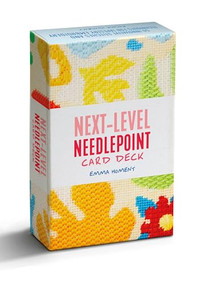 Next-Level Needlepoint Card Deck (50 innovative stitches and techniques for tapestry embroidery) by Emma Homent, 9781446316832