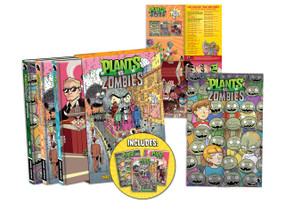 Plants vs. Zombies Boxed Set 9 by Paul Tobin, Cat Farris, Luisa Russo, Christianne Gillenardo-Goudreau, Heather Breckel, 9781506753270
