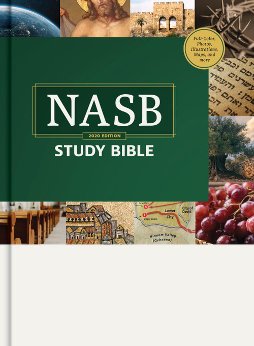 NASB Study Bible, Hardcover by Holman Bible Publishers, 9798384506706