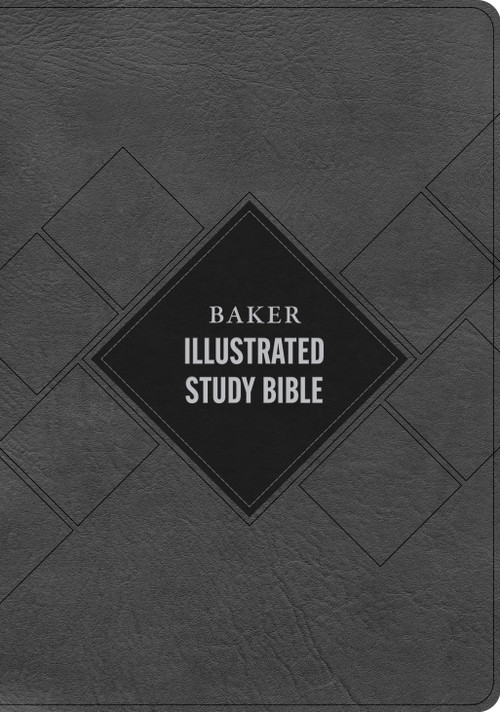 CSB Baker Illustrated Study Bible, Charcoal LeatherTouch by CSB Bibles by Holman, 9798384540212