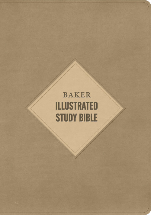 CSB Baker Illustrated Study Bible, Khaki LeatherTouch by CSB Bibles by Holman, 9798384540236