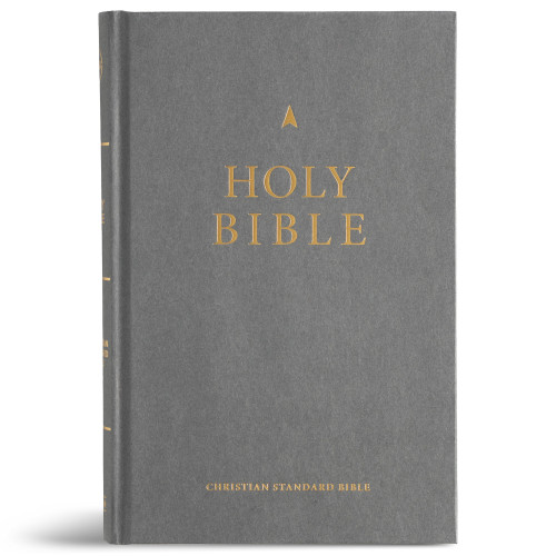 CSB Church Bible, Charcoal Hardcover by CSB Bibles by Holman, 9798384540298