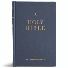 CSB Church Bible, Navy Hardcover by CSB Bibles by Holman, 9798384540304