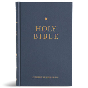 CSB Church Bible, Navy Hardcover by CSB Bibles by Holman, 9798384540304